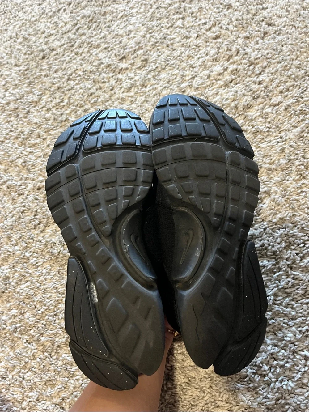 Nike All-Black Slip-On Athletic Sneakers